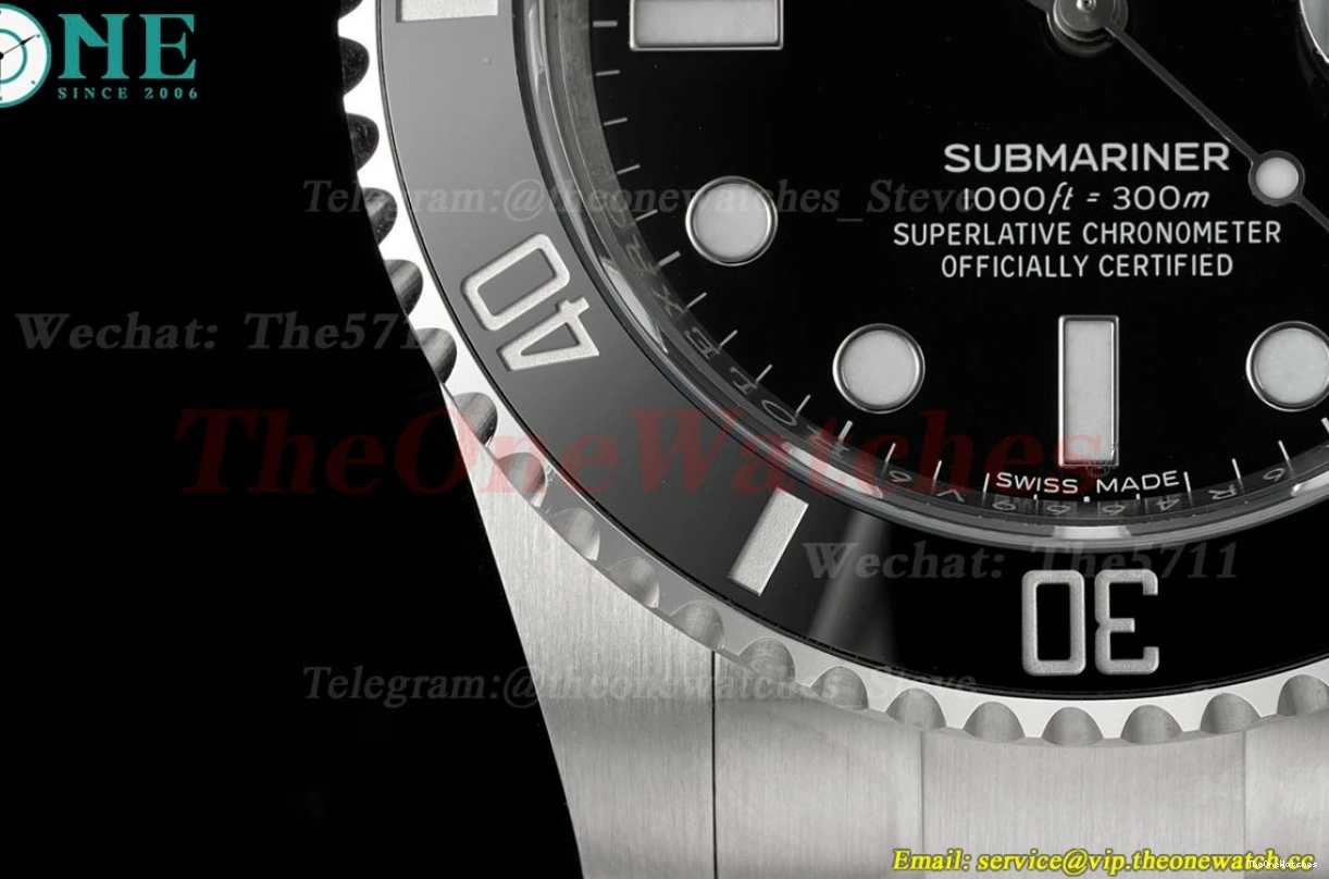 Submariner SS SS ARF VS3135 40mm Black Dial 116610LN 0201